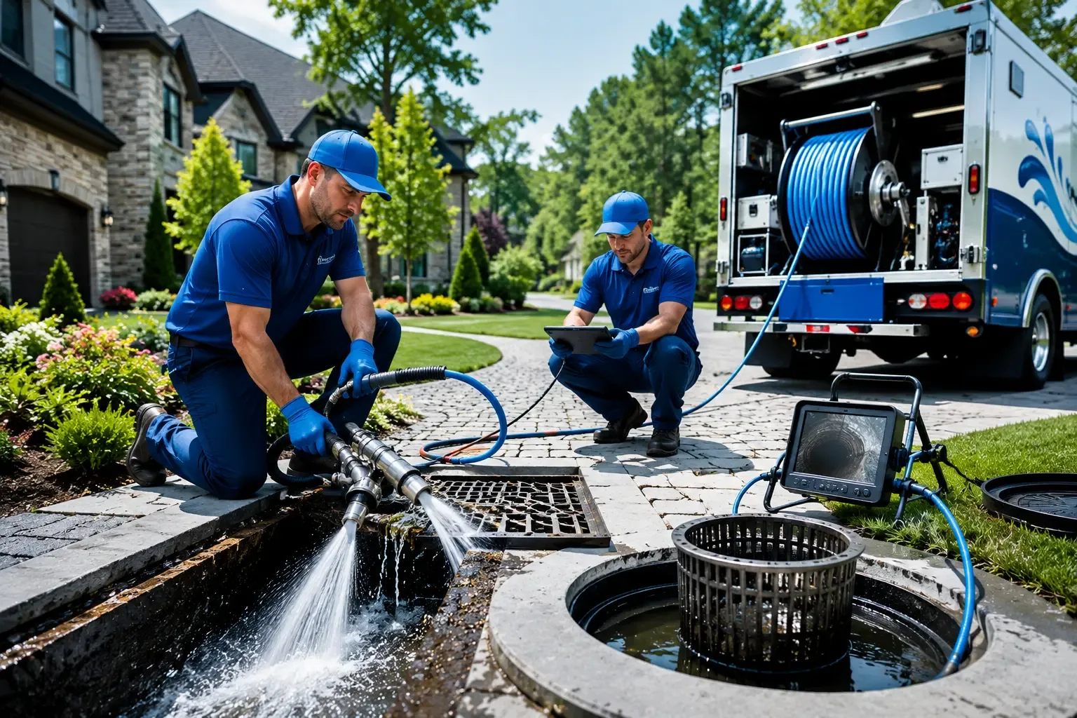 Local outdoor drain cleaning professionals in Haydenville, OH